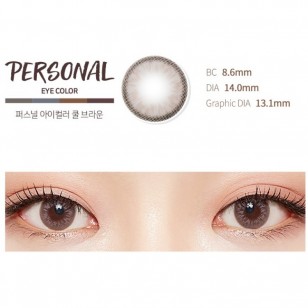 Personal Eye Color Cool Brown(月拋) Personal Eye Color Cool Brown(月拋)